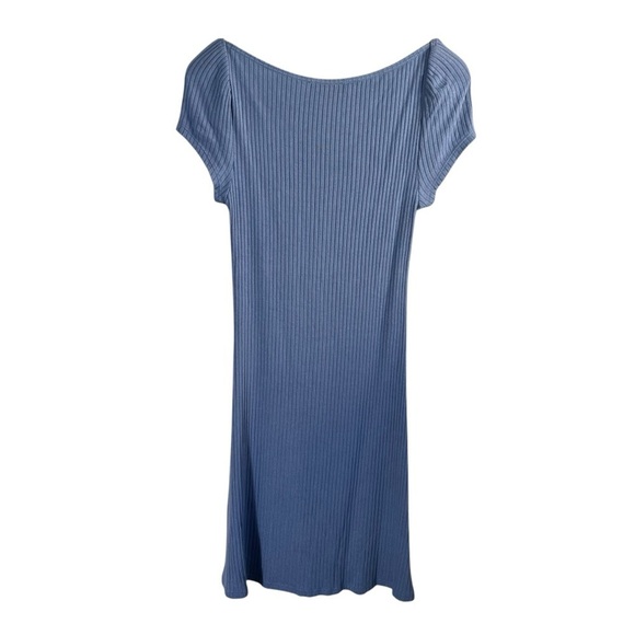 REFORMATION Percy Knit Ribbed Cap Sleeve Mini Dress - Picture 5 of 10